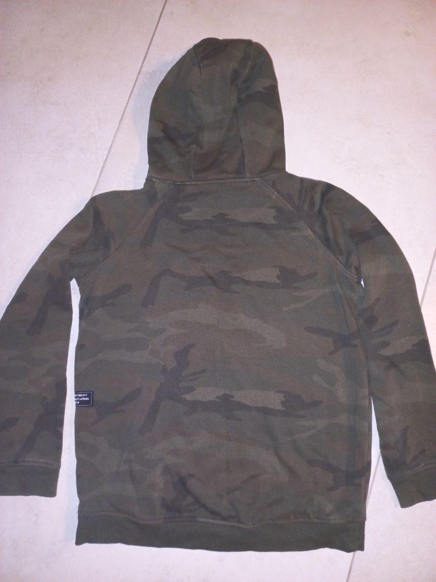 Bluza moro rozpinana bawełniana 164cm.