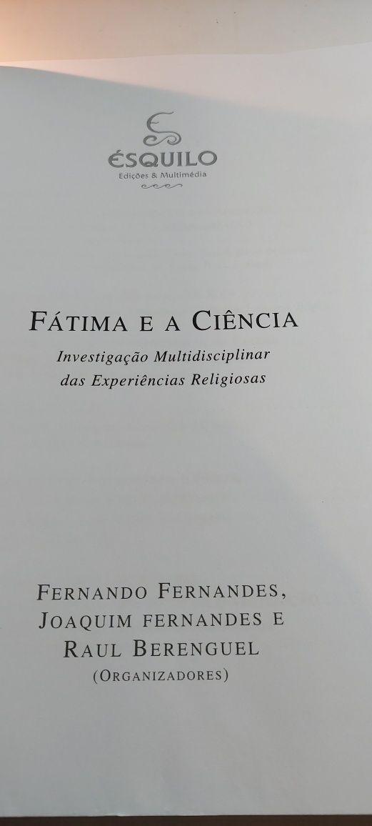 Fátima e a Ciência, Investigação Multidisciplinar (Ésquilo)