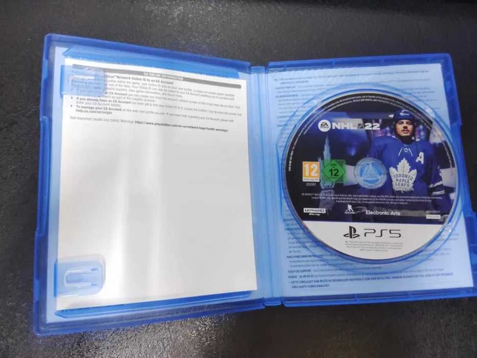 NHL 22 PS5 gra tylko po Angielsku / gra na konsole