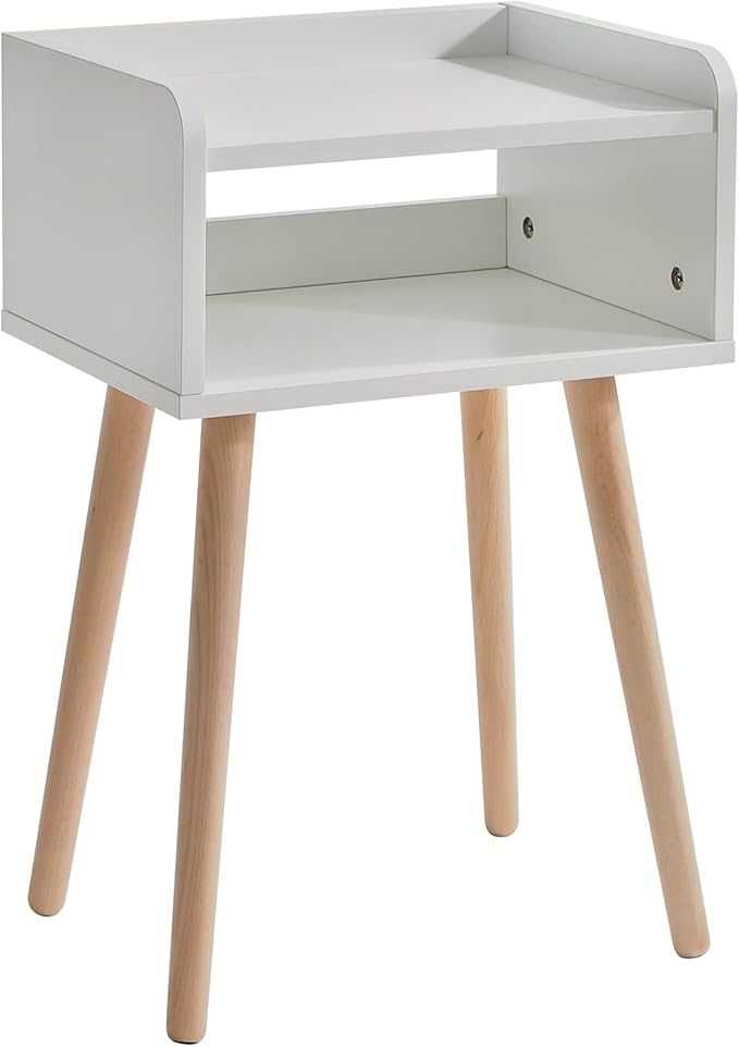 Skandynawski Design Stolik nocny szafka bez szuflady NrP65