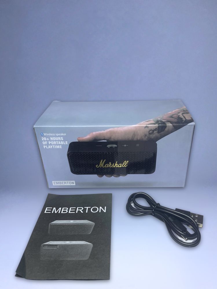 ХІТ ПРОДАЖУ, Marshall Emberton, портативна колонка