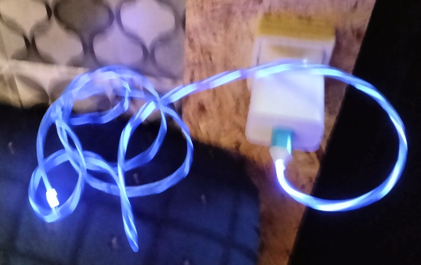 Cabo USB luminoso