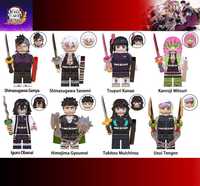 Coleção de bonecos minifiguras Demon Slayer nº4 (compatíveis Lego)