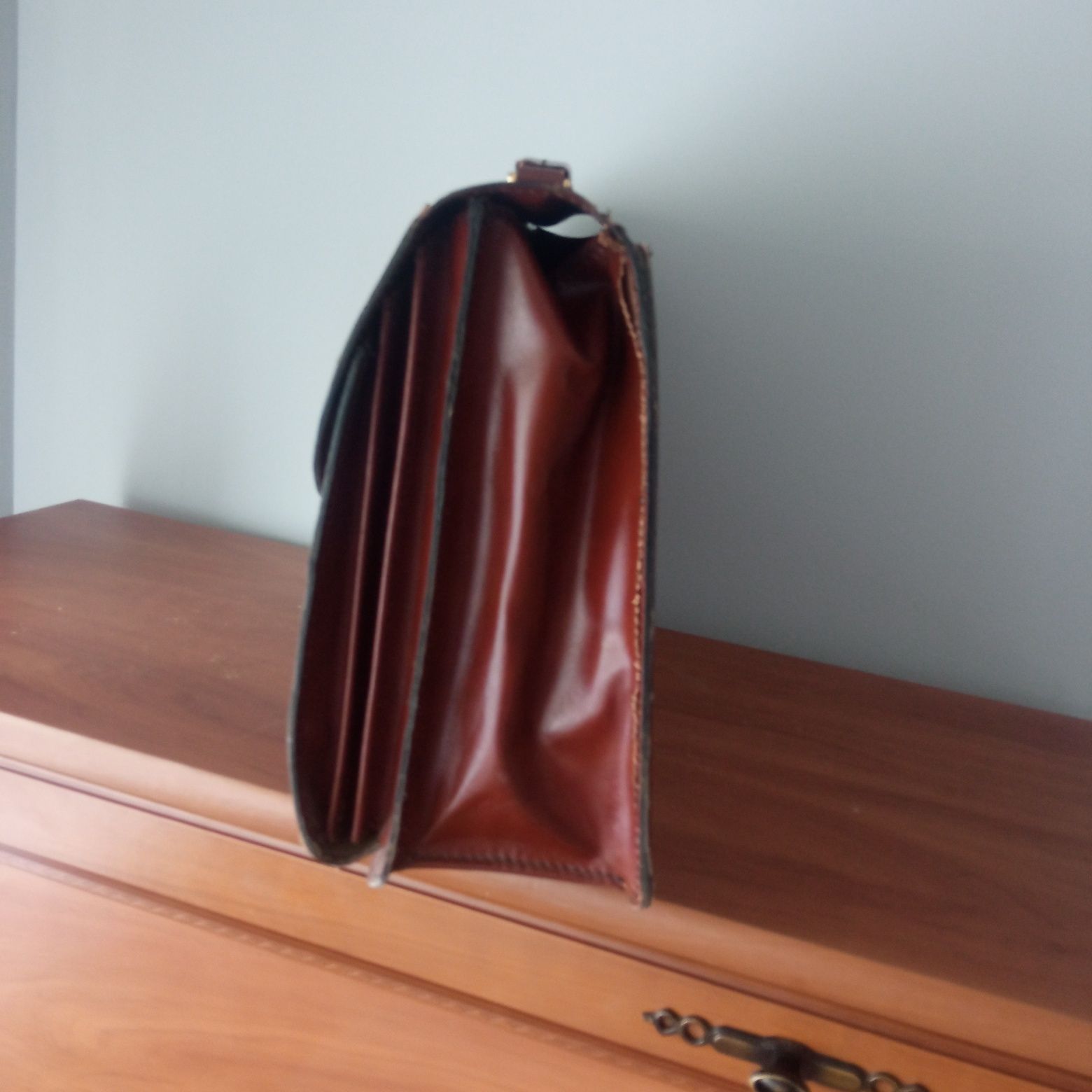 Torba skórzana męska 43 cm 30 cm