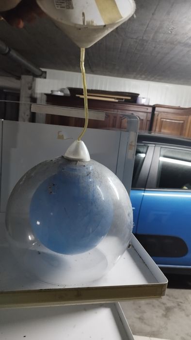 Luminária em vidro
