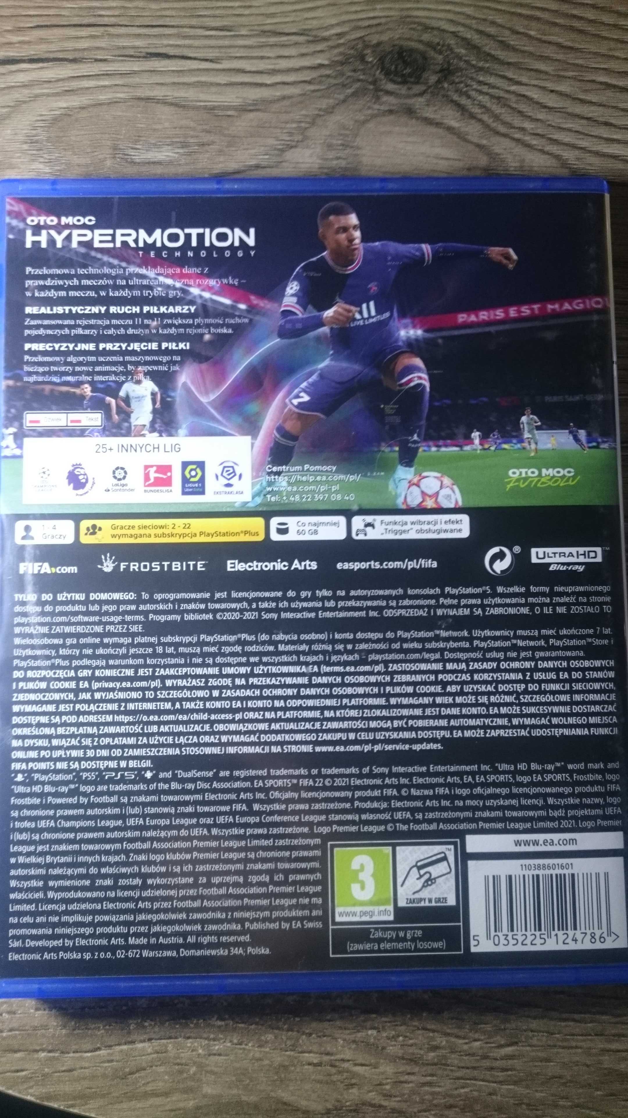 Fifa 22 2022 IDEAŁ PL PS5 ps5 playstation 5 God of War lego