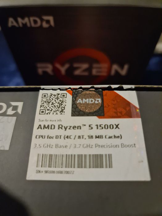 Amd ryzen 5 1500x