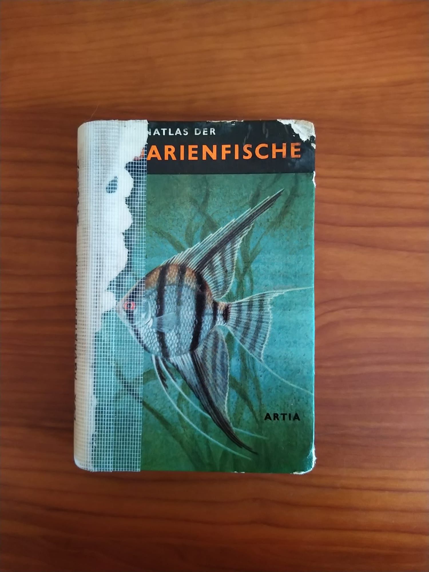 Akwarystyka Taschen Atlas der Aquarien fische Vogel 1963