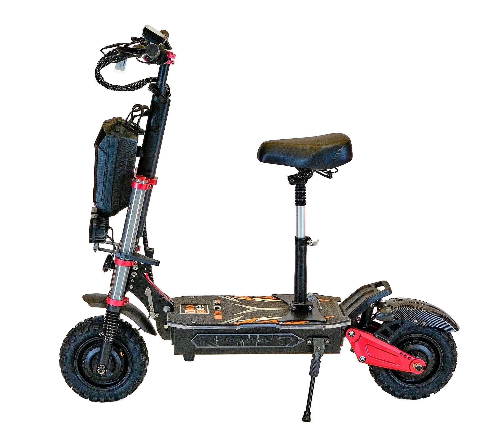 Электросамокат полноприводный Yoo Bee Explorer GT 6000W 38ah 11 дюймов