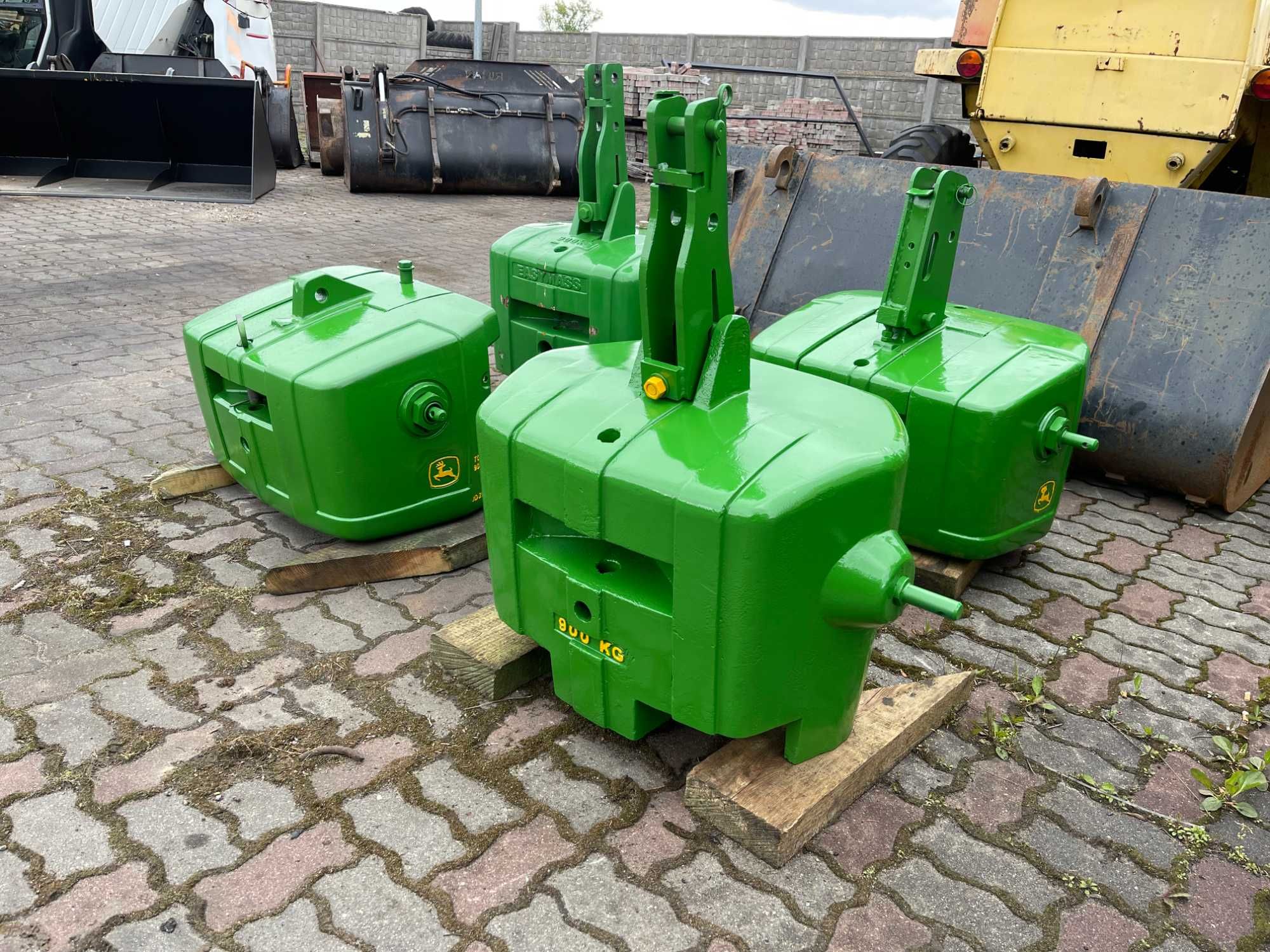 Obciążnik balast John Deere 900 KG z wieżyczką żeliwny Wysyłka