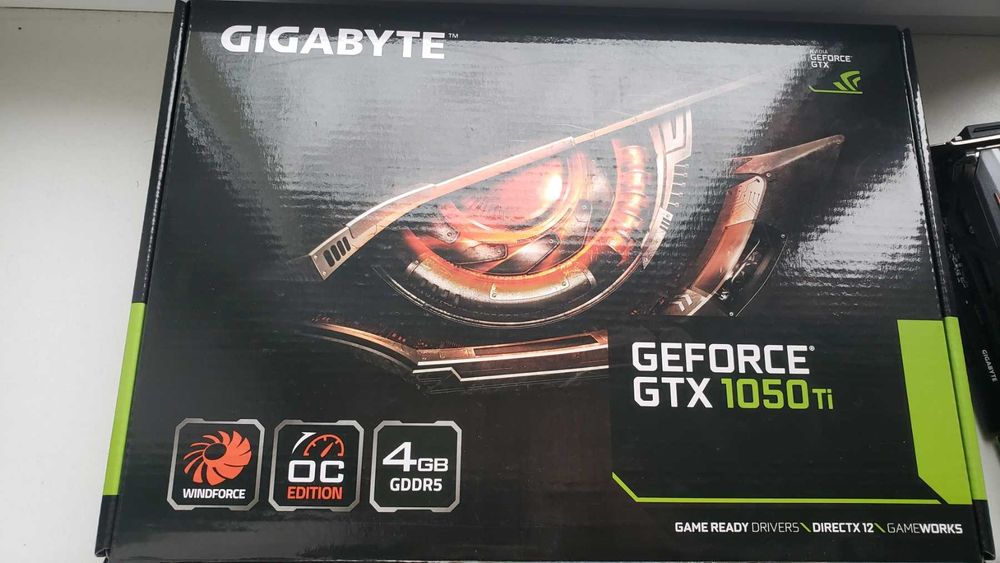 Відеокарта Gigbyte 1050ti Windforce OC 4GB
