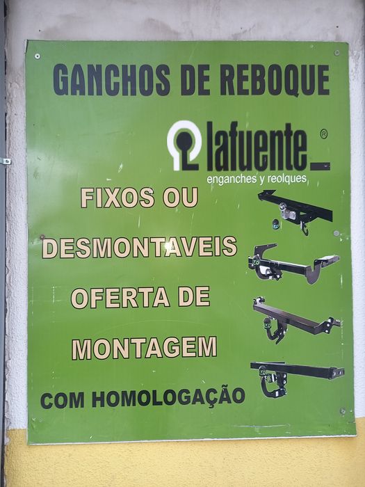 Gancho reboque homologados