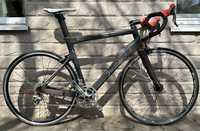 Шосейник: Dedacciai Temerario Grey/Red Carbon Triathlon