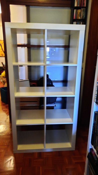 Estante  branca  ikea