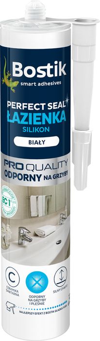 Silikon łazienkowy biały 280 ml BOSTIK PERFECT SEAL