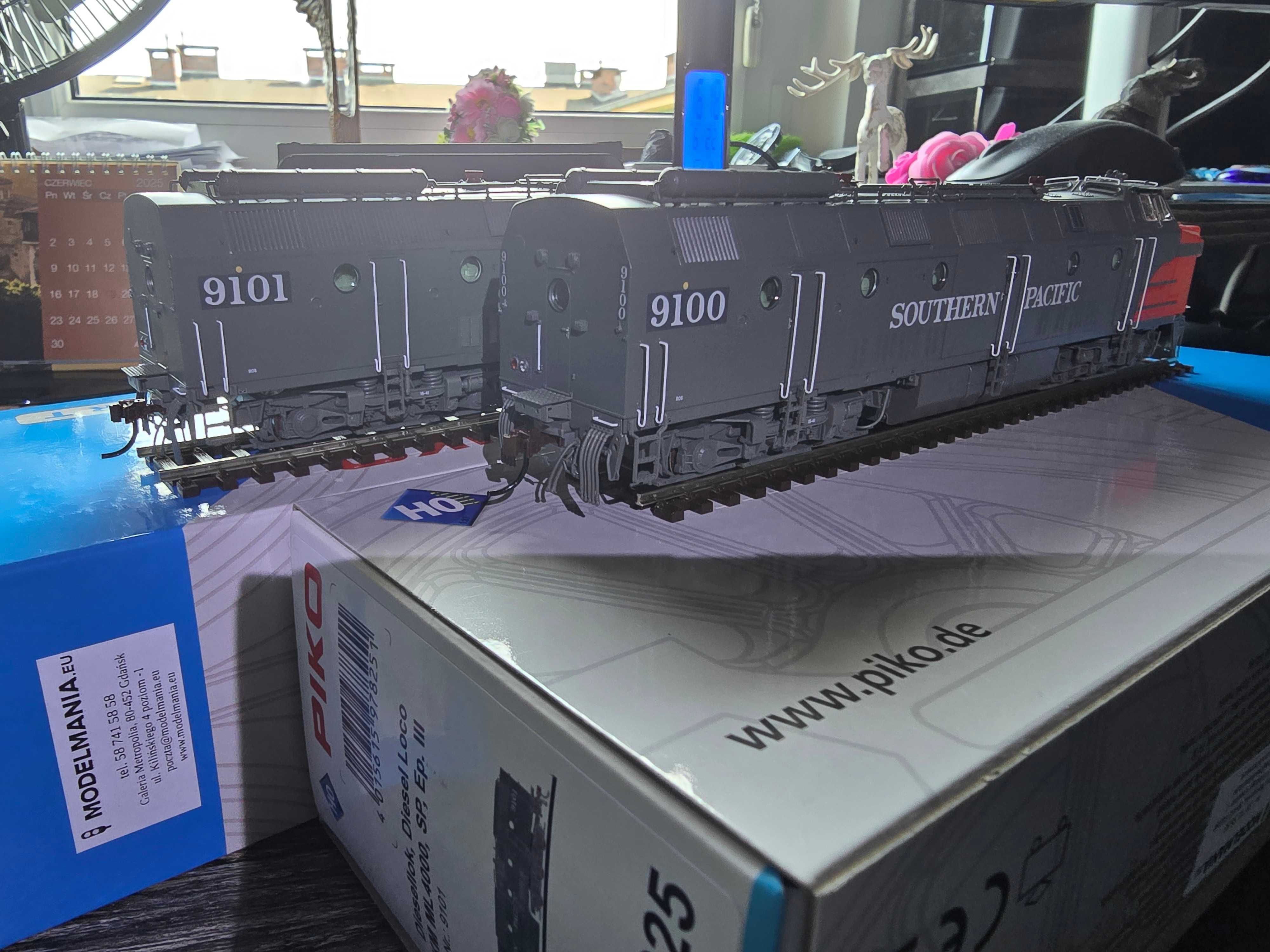 Piko 97825 + Piko 97822 zestaw H0 USA