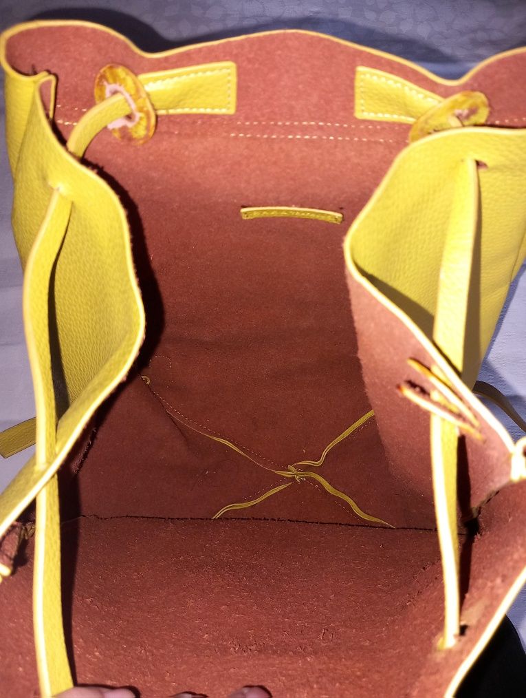 Рюкзак ZARA жовтий