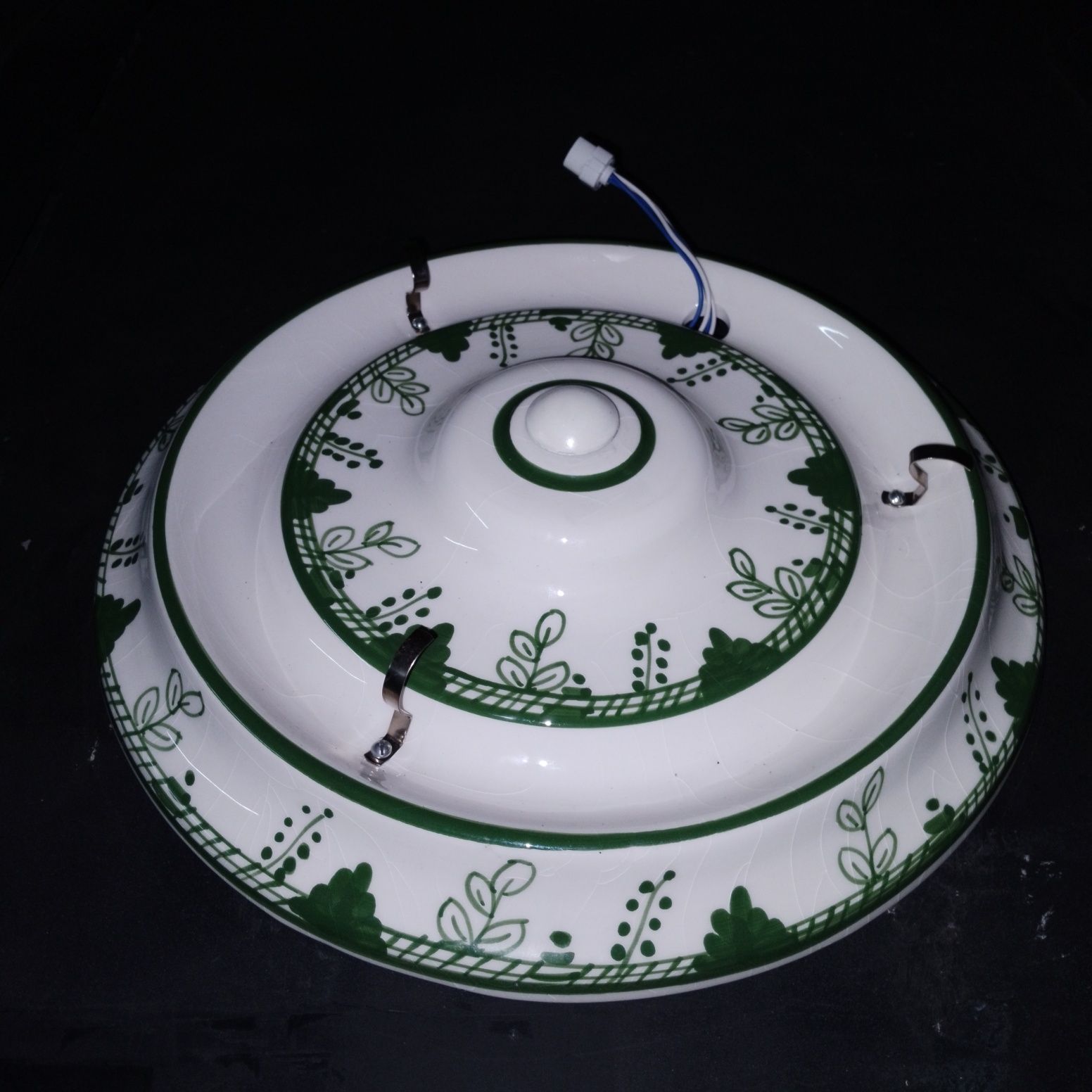 Candeeiro de porcelana