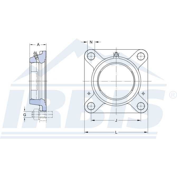 FY 510 M - SKF - Корпус подшипника