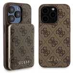 Zestaw etui Guess 4G Metal Logo na iPhone 15 Pro + powerbank 5000mAh