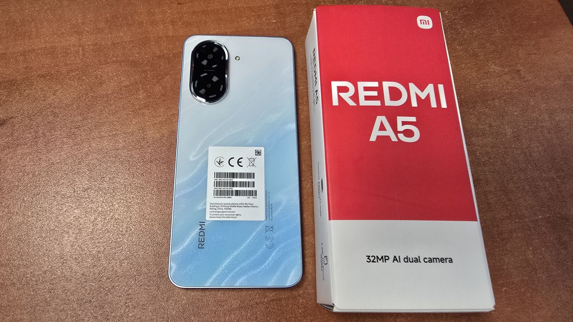 Xiaomi Redmi A5 Dual Sim 64GB/3GB RAM niebieski, stan bdb, gwarancja
