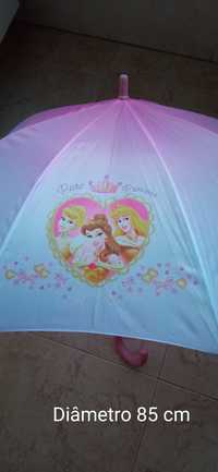 Chapéu de chuva Princesas da Disney
