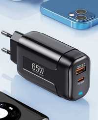 Блок питания USB PD зарядка GaN 65W