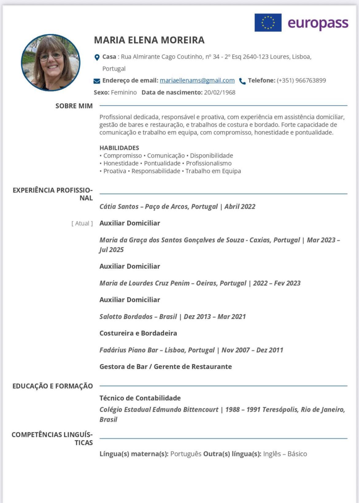 Auxiliar domiciliar