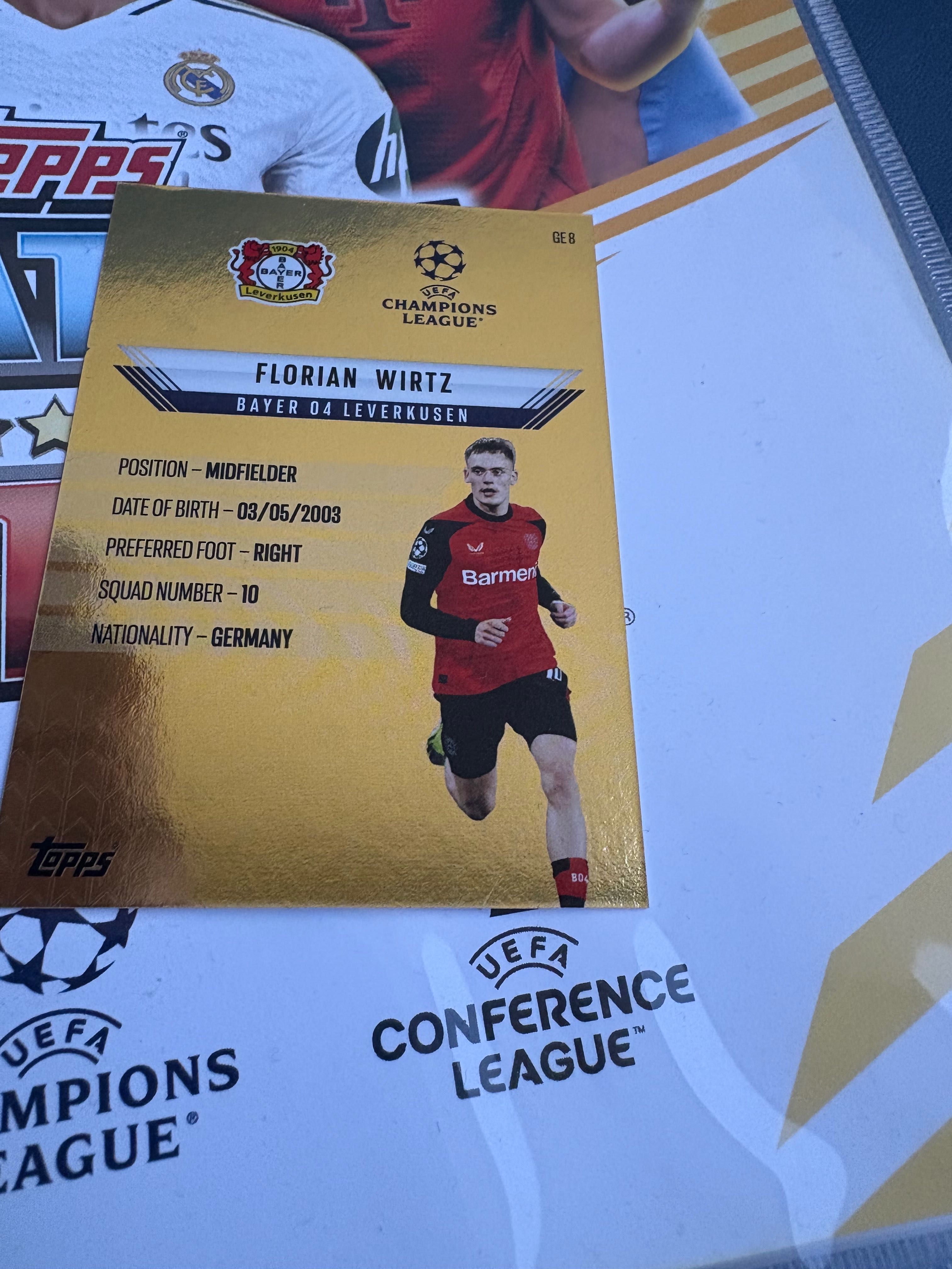 Florian Wirtz match attax