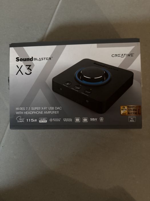 Crestove sound blaster x3