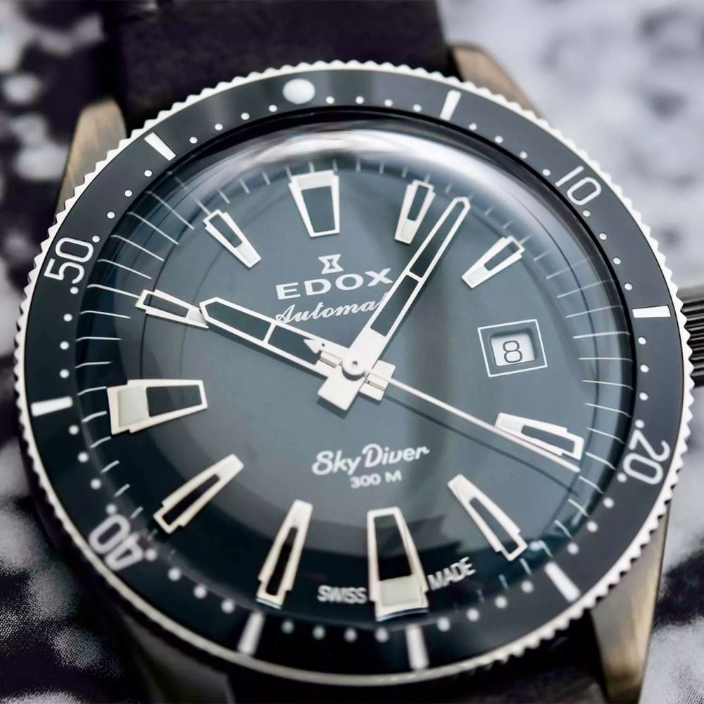 Edox Skydiver 300M Re edition Limited Edition