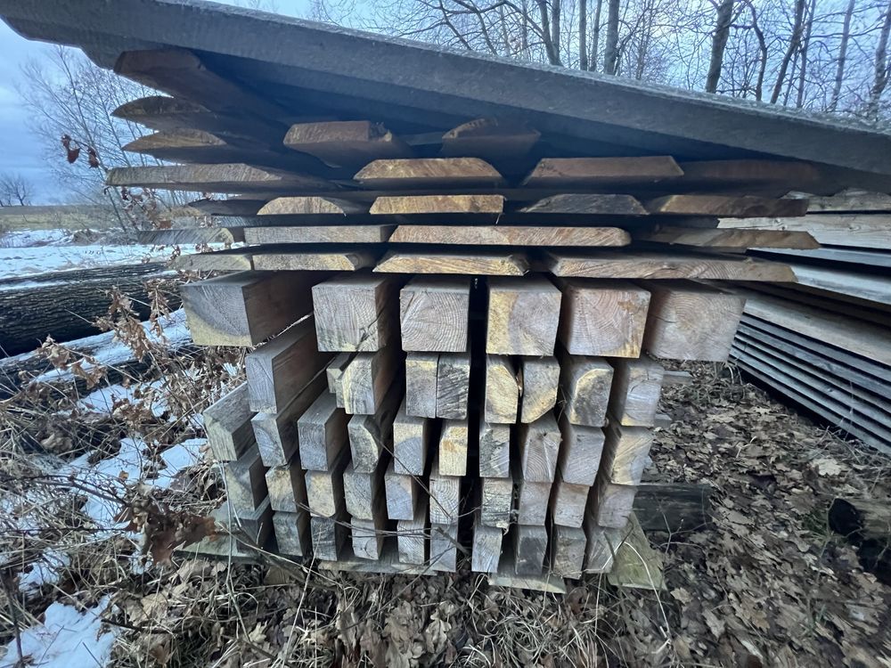 Продам пиломатеріал сухий дошка ,кроква , бальок 4,5 м довжина