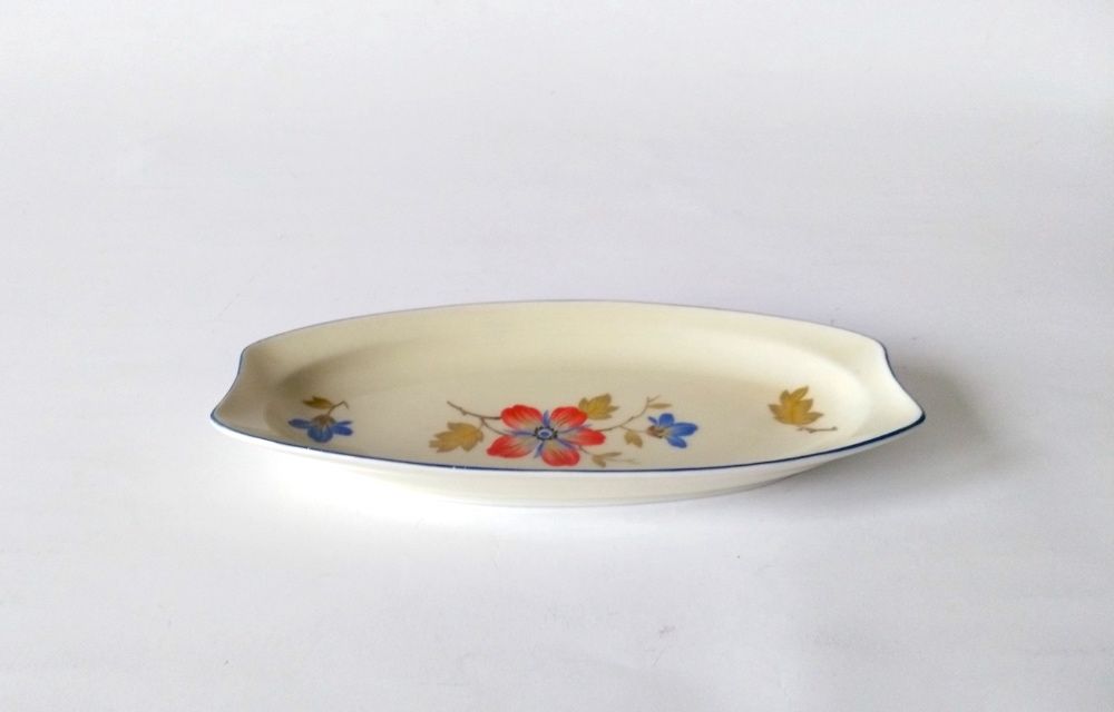 Miseczka Bavaria porcelana gondola na przekąski łódka ecru art deco