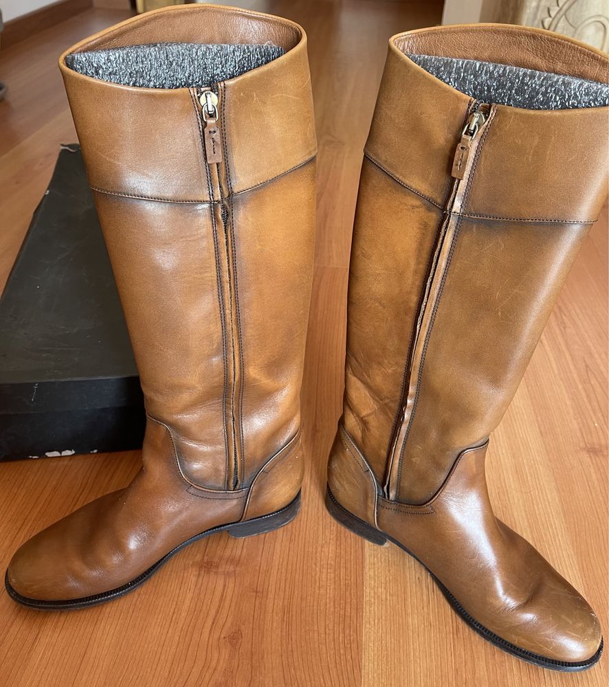 Botas castanhas da Massimo Dutti