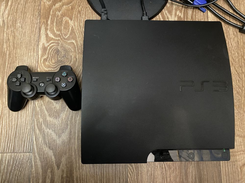 Sony playstation 3 Slim ps3+ 25игр 250гб приставка.