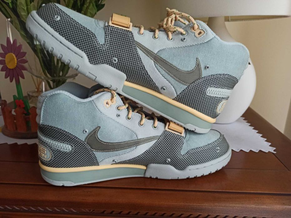 (r. 44,5) Nike Air Trainer 1 SP Travis Scott Grey Haze DR7515,-001