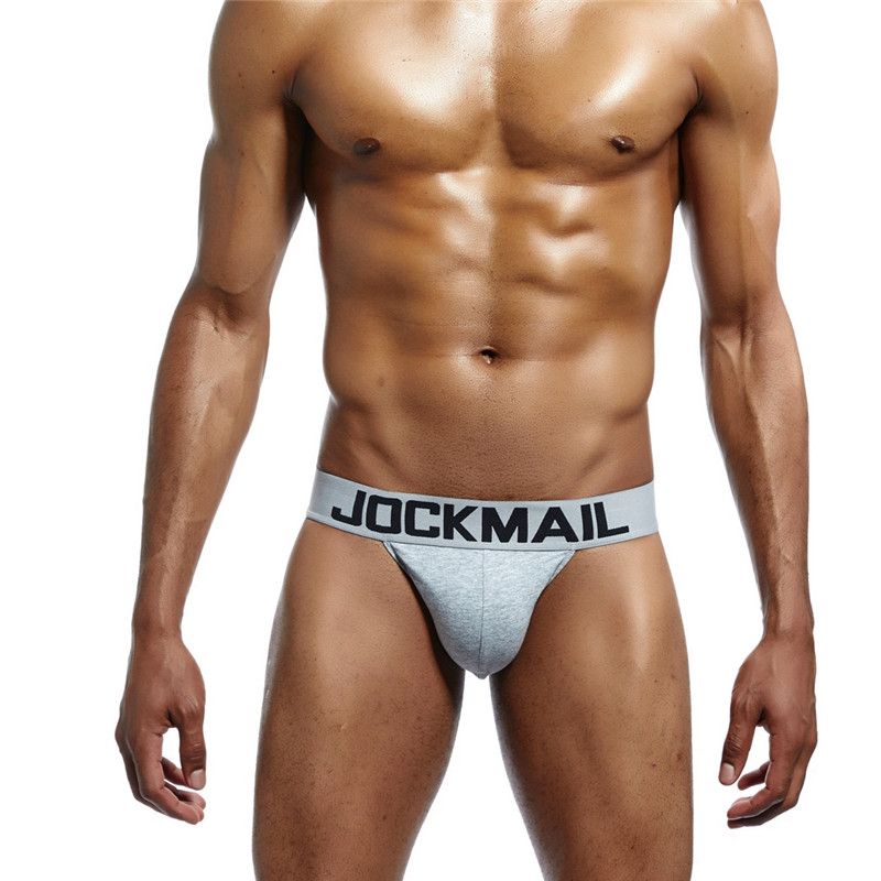 Męskie Sexowne Slipy TANGA Bawełna JOCKMAIL - L