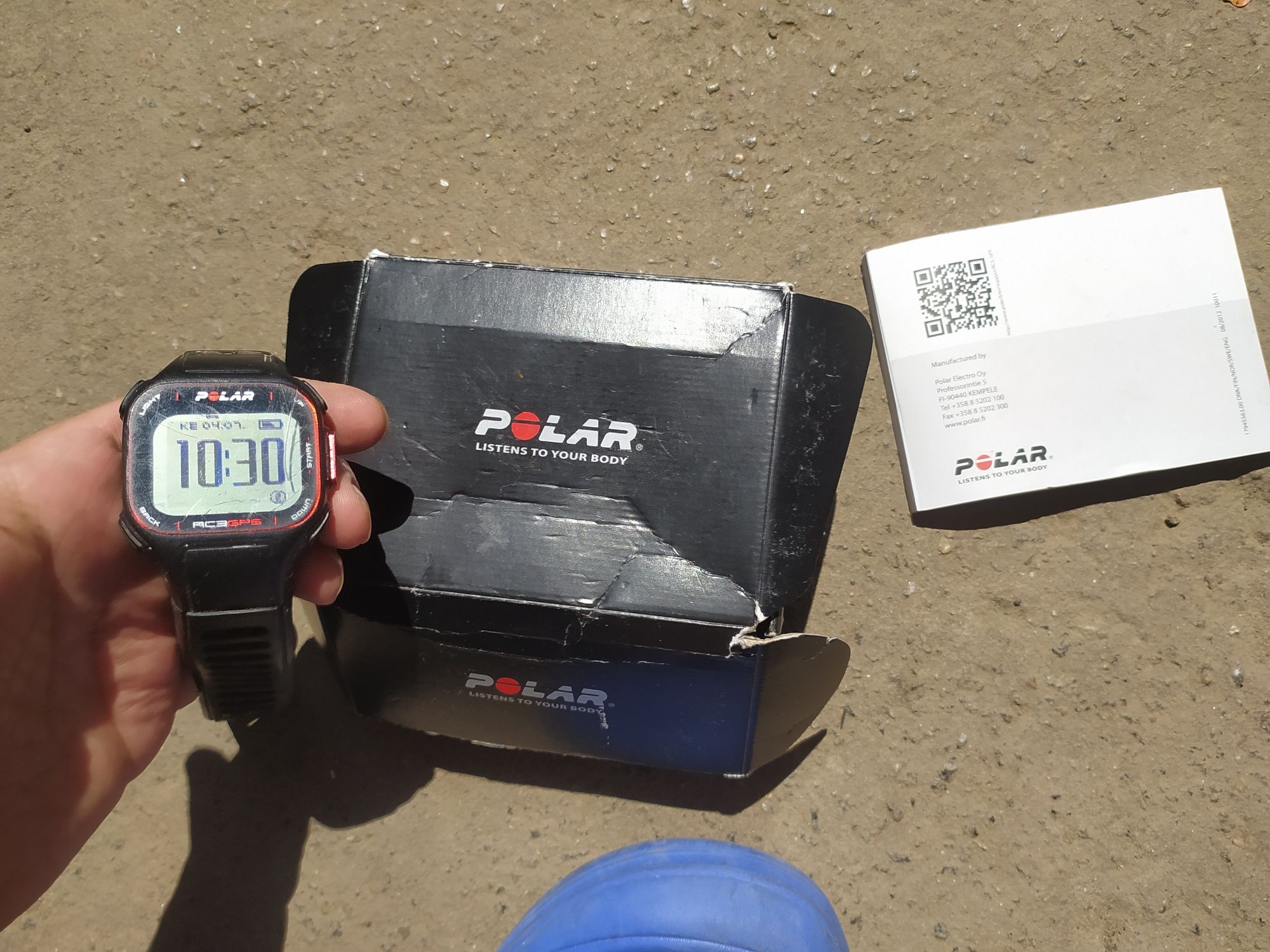 Годинник часи Polar RC3 GPS HR з датчиком пульсу