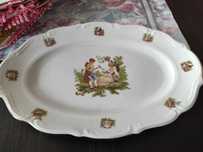 Patera półmisek owalny talerz porcelana Wałbrzych