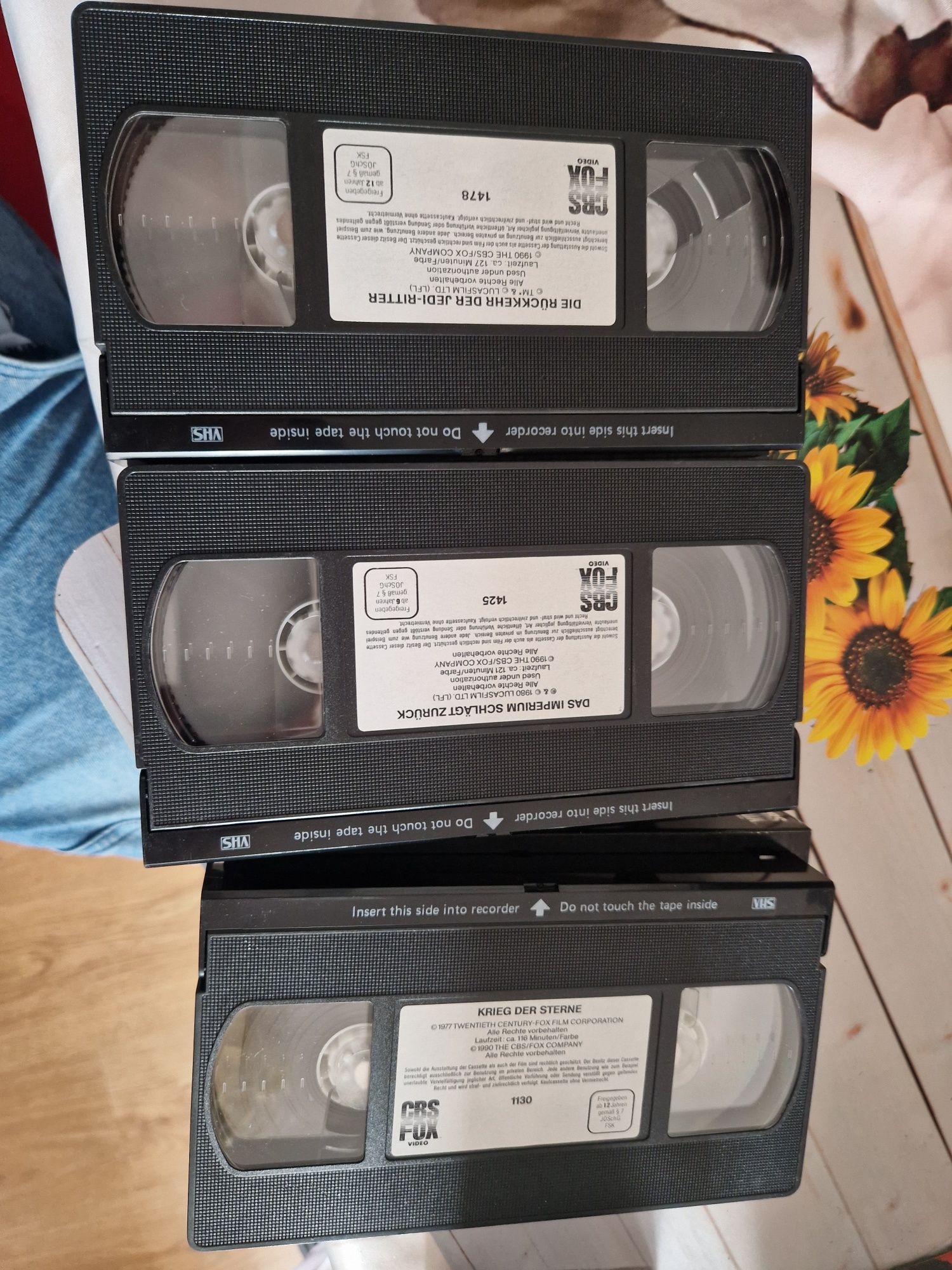 Star Wars – Krieg der Sterne Trilogie – VHS Box – niemieckie wydanie