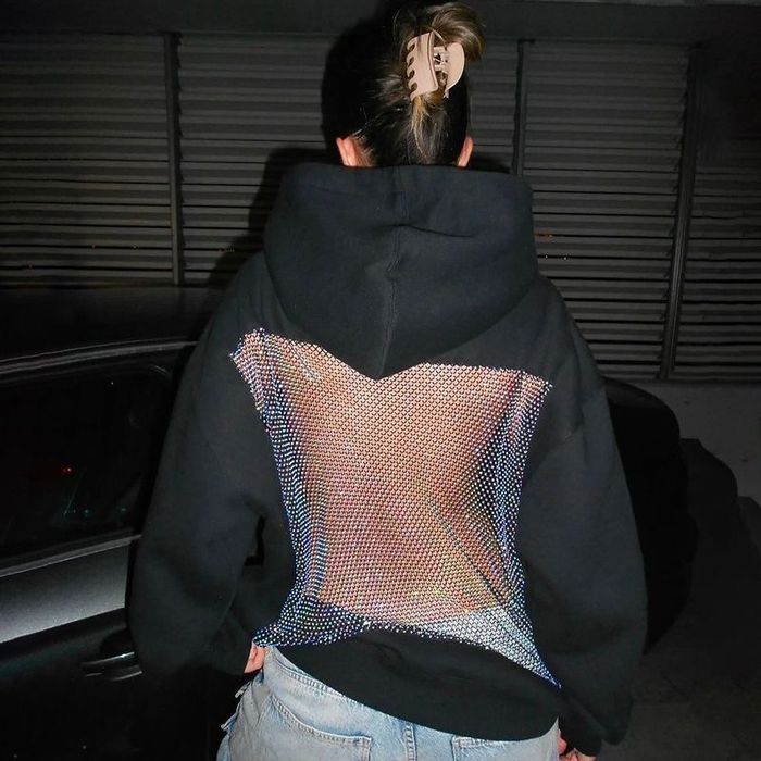 Худі з спиною відкритою сіткою