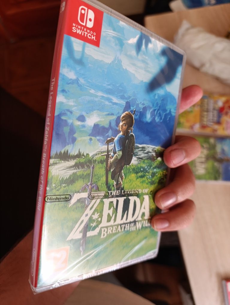 Jogo Zelda Breath of The Wild Nintendo Switch