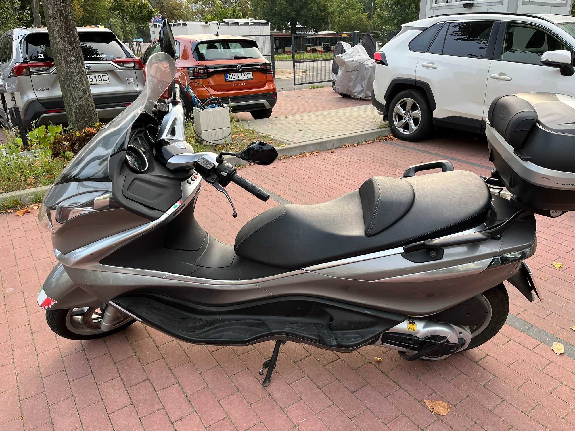 Piaggio X10 Exclusive 500cm 2012r bezwypad.oryg.przebieg