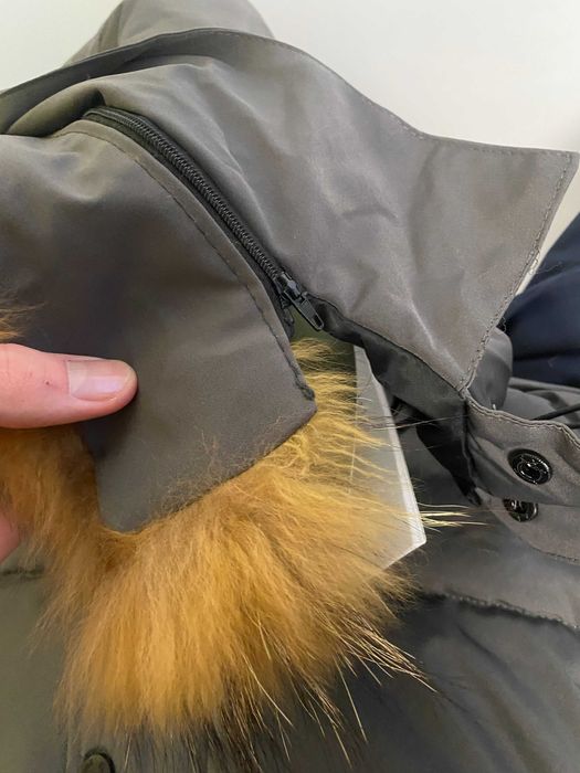 (БЕЗ ПЕРЕДОПЛАТИ)Canada Goose jacket куртка пуховик канада гус сіра