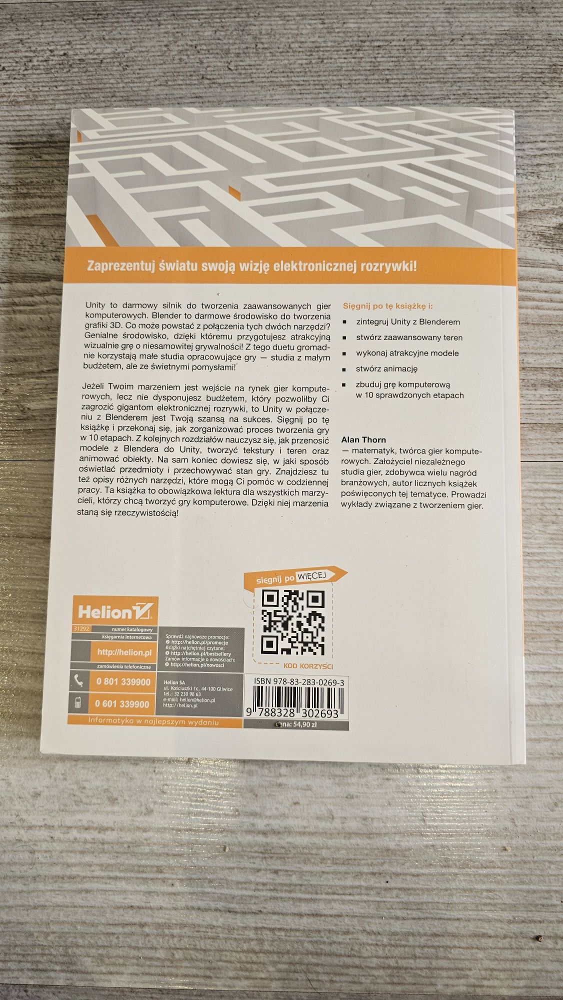 Zestaw książek o programowaniu, tworzeniu gier w Unity, IT