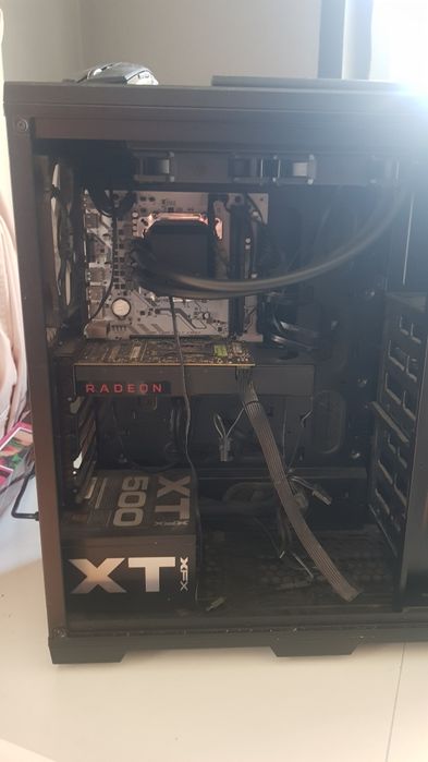 Komputer stacjonarny ryzen 1600x, rx480 8 gb, aio, 16 ram