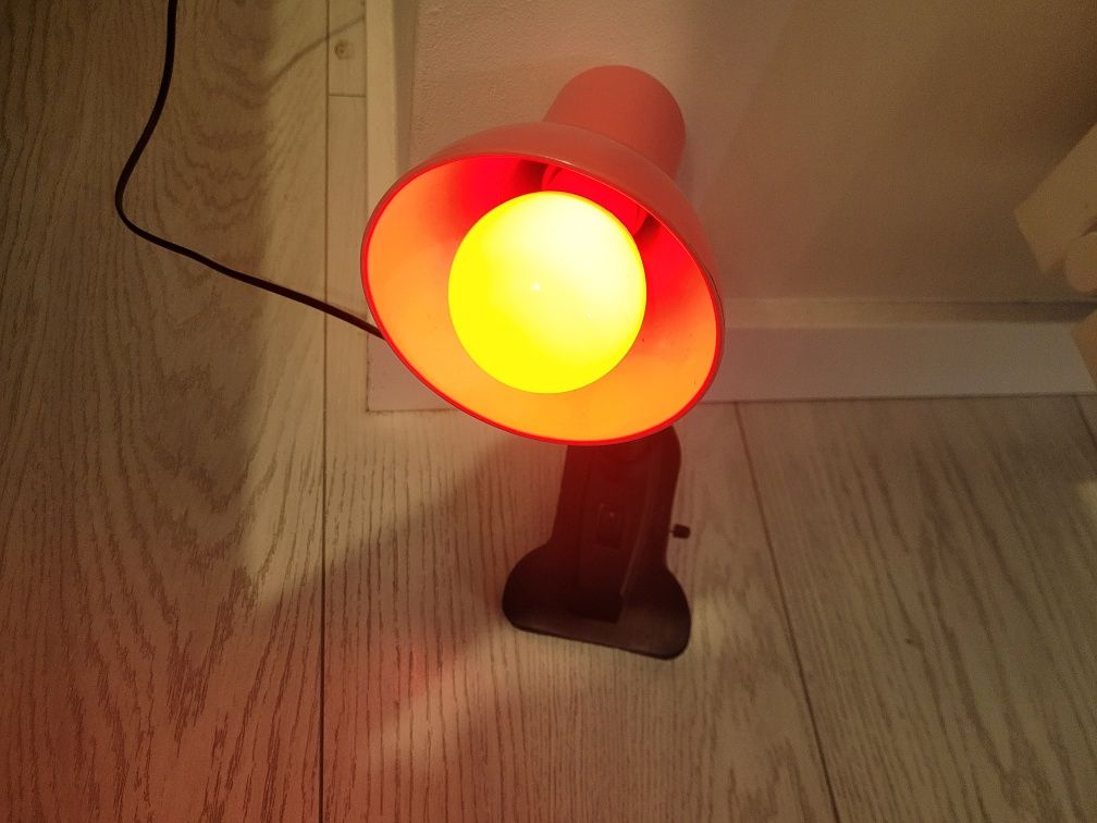 Lampka dyskotekowa LED + żarówka kolorowa