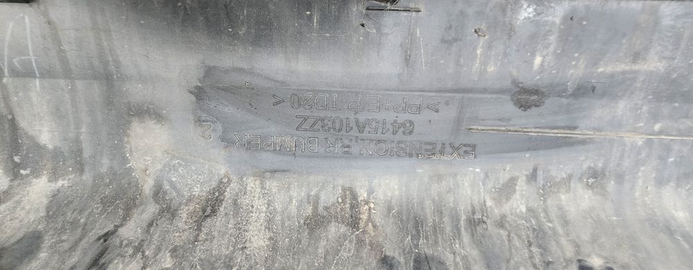 Задній бампер,губа Autlender 3