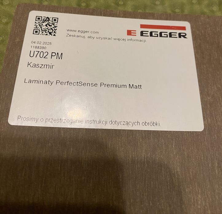 Egger próbka próbki U702 PM Kaszmir Perfect Sense Premium Matt