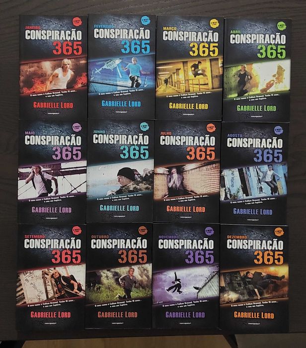 Gabrielle Lord - Conspiração 365 (12 meses, 12 livros)